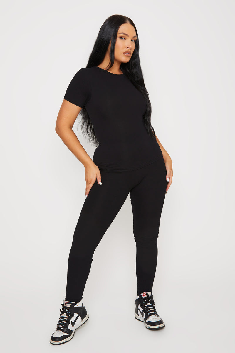 Allegra Rib Leggings