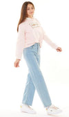 Brie Girls Wide Let Twill Jean