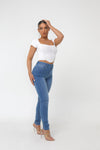 Bella Skinny Fit Stretch Sateen Jeans