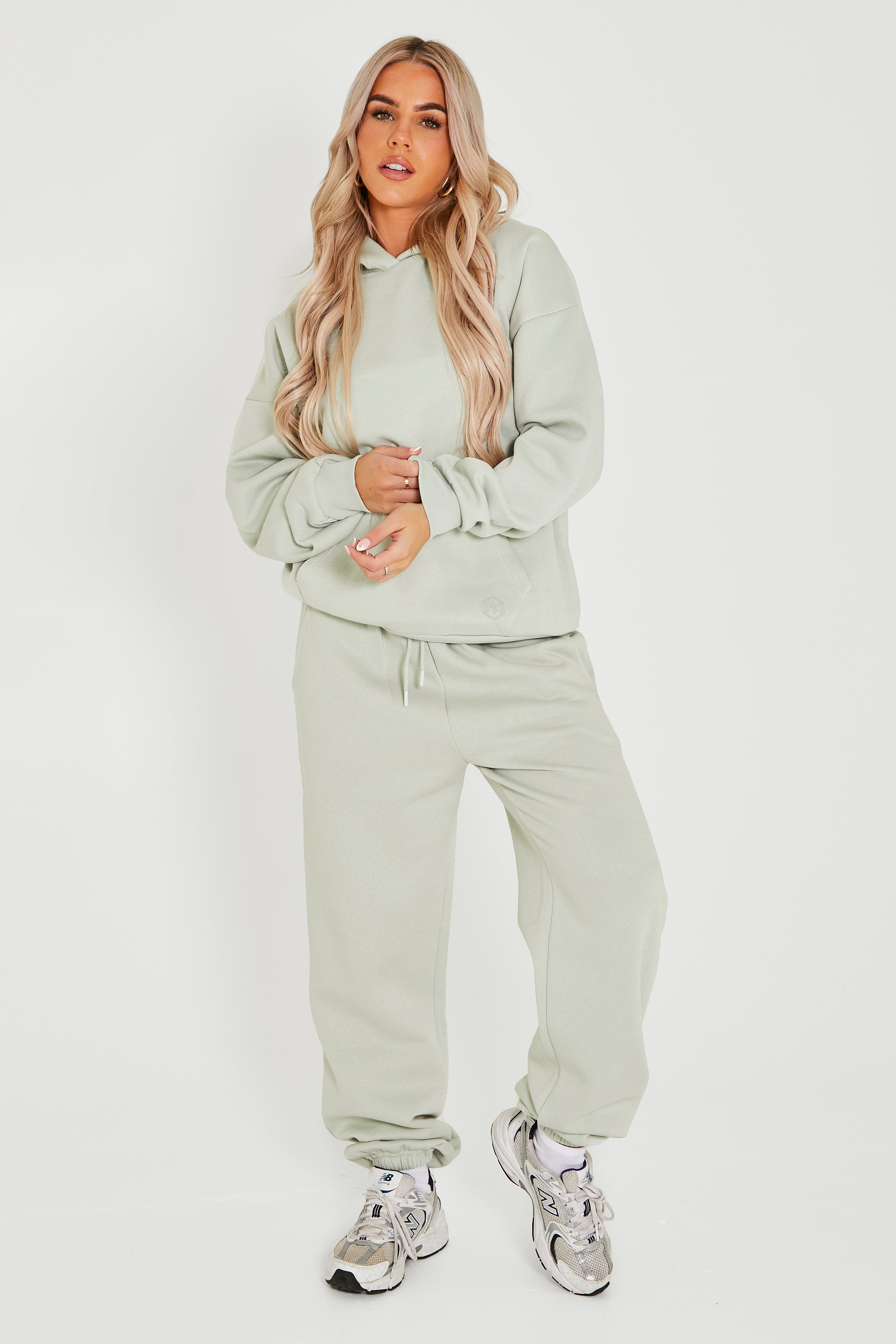 Melissa Pale Aqua Oversized Hoodie – Pindydoll