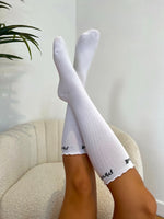 Eve 2 Pack Black and White Socks